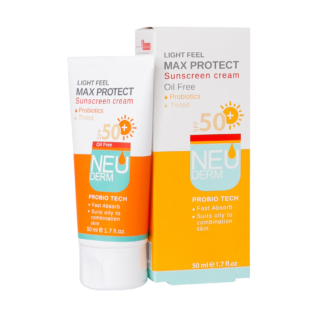 کرم ضدآفتاب مکس پروتکت رنگی SPF50 (مناسب پوستهای چرب تا مختلط)