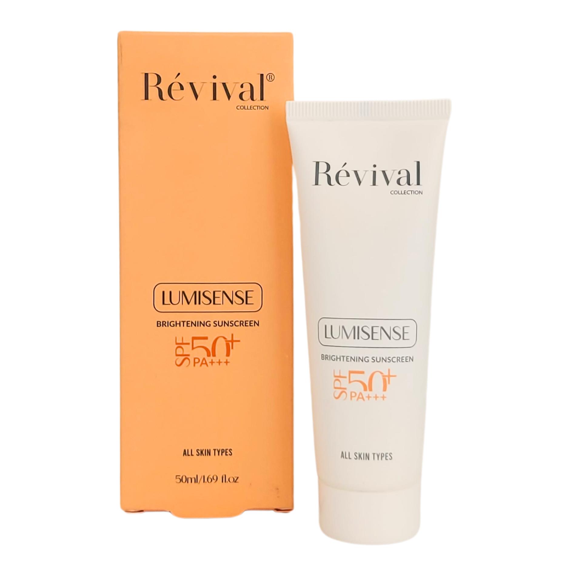 فلوئید ضد آفتاب روشن کننده کلکسیون رِویوال +SPF 50